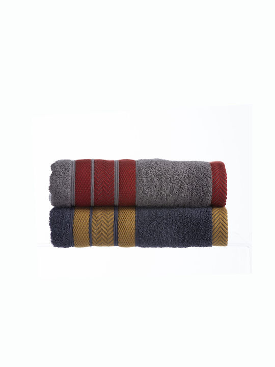 Nef-Nef Homeware Hand Towel Welder 031436 30x50cm. Denim Weight 500gr/m²