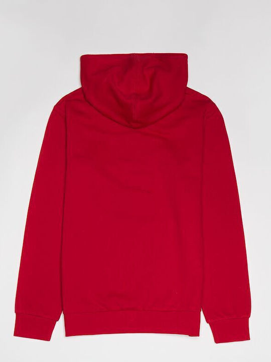 Champion Kinder Sweatshirt mit Kapuze Rot