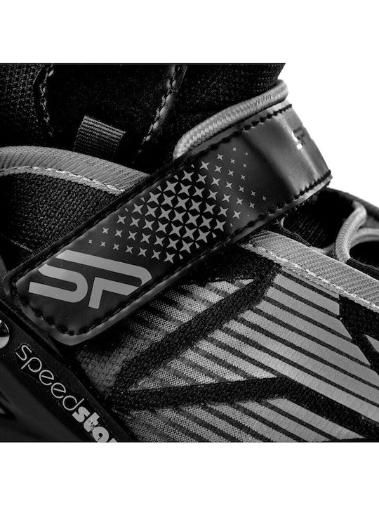 Spokey Speed Pro Kids Adjustable Inline Rollers Black
