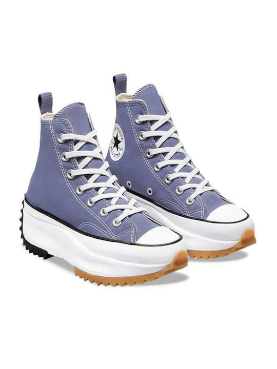 Run Star Hike Flatforms Boots Purple