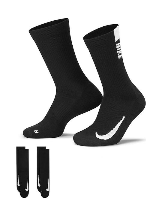 Nike Multiplier Αθλητικές Κάλτσες Πολύχρωμες 2 Ζεύγη