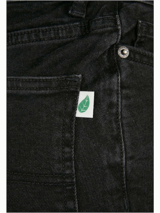 Women's Jeans Pants High Rise Flared Black