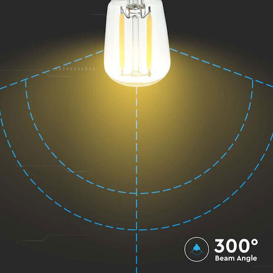 V-TAC LED крушка 2W за фасунга E14 и форма ST26 Хладно бяло 200лм