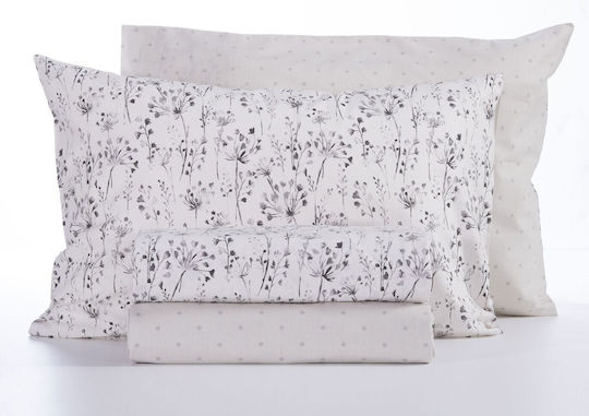 Nef-Nef Homeware Σετ Υπέρδιπλη 240x230cm Aria 23 Ecru
