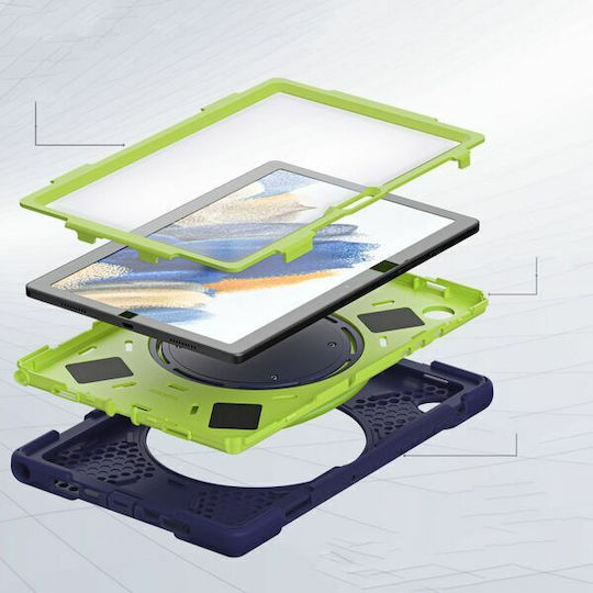 Tech-Protect X-Armor Tablet Hüllen Umschlag Rückseite Dauerhaft Marineblau Galaxy Tab A8