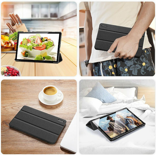 Dux Ducis Domo Series Klappdeckel Schware (Lenovo Tab M10 HD (2. Generation) 10,1 Zoll)
