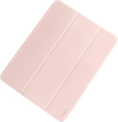 Usams BH589 Flip Cover Piele artificială Roz (iPad Pro 2020 12.9") IPO12YT02