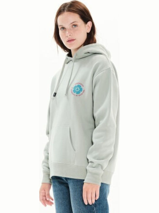 Believe In Yourself Damen Sweatshirt Kapuzen Mist