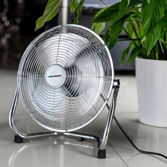 Blaupunkt AVF701 Ανεμιστήρας Δαπέδου 120W Διαμέτρου 50cm Ασημί