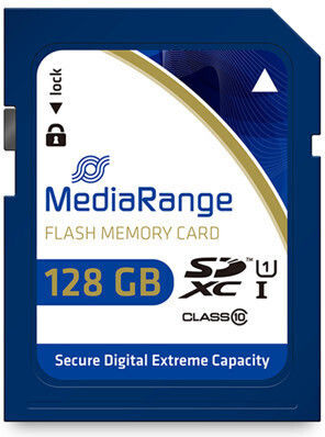 MediaRange SDXC 128GB U1 UHS-I