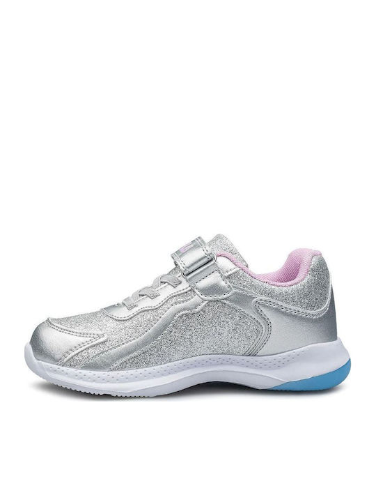Memory Spectrolite Kids Sneakers with Scratch Silver