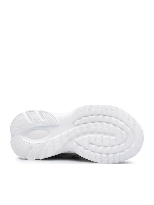 Memory Line Kids Sneakers with Scratch Blue