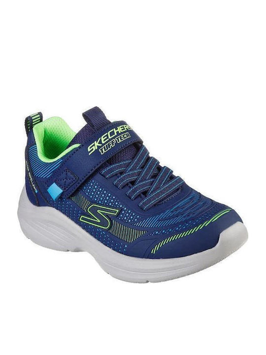 Blitz Kinder Sneaker mit Bügel- und Schleifenverschluss Blau