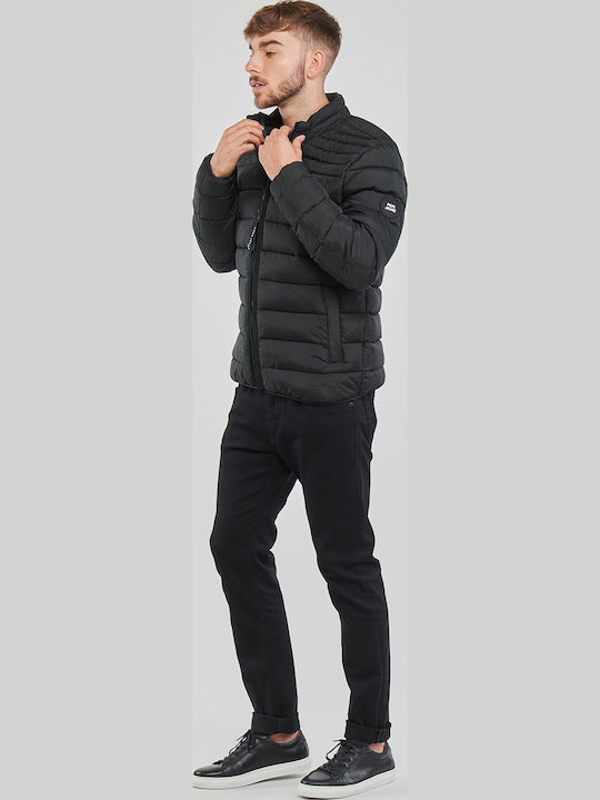 Jack Winter Jacke Puffer Schwarz