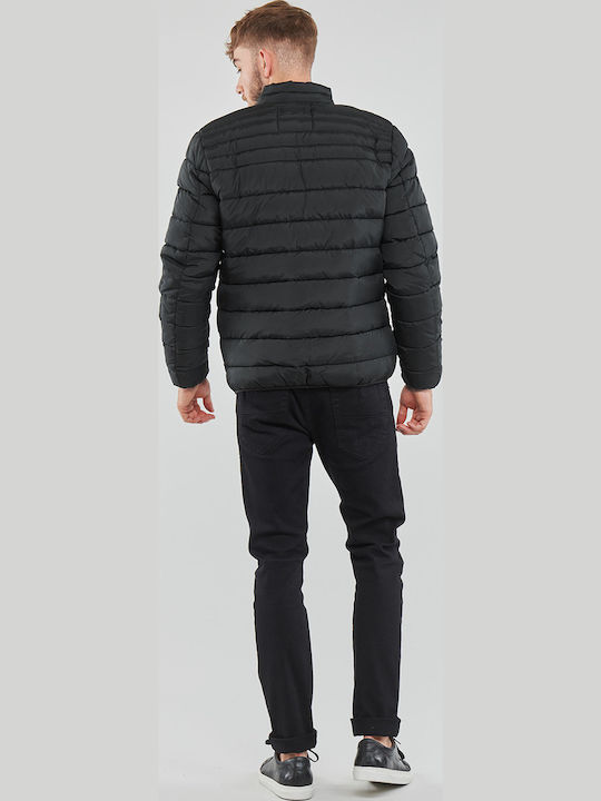 Jack Winter Jacke Puffer Schwarz