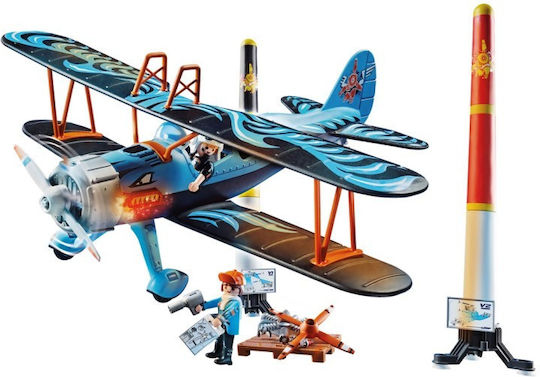 Playmobil Stunt Show Phoenix Biplane για 5-12 ετών