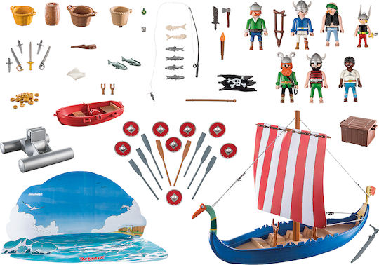 Playmobil Астерикс Пиратският кораб за 5-99 години