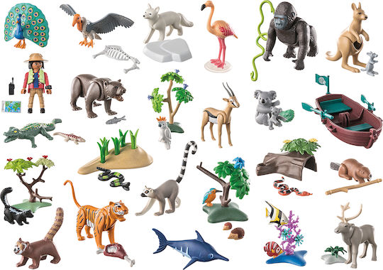 Playmobil Wiltopia Explorând Lumea Animalelor pentru 4-10 ani