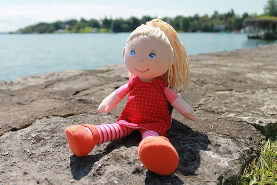 Haba Annelie Stoffpuppe 30cm.