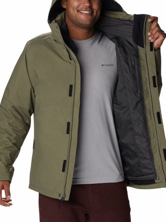 Element Blocker II 3 in 1 Winter Jacke Wasserdicht und Winddicht Grün