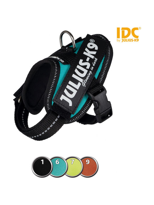 Trixie Dog Harness Vest Julius K9 Idc Powerharness Black Large / Medium 40mm x 58-76cm 14841