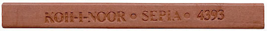 Koh-I-Noor 4393 Σετ Κηρομπογιές 70mm Russet Sepia 18 τμχ