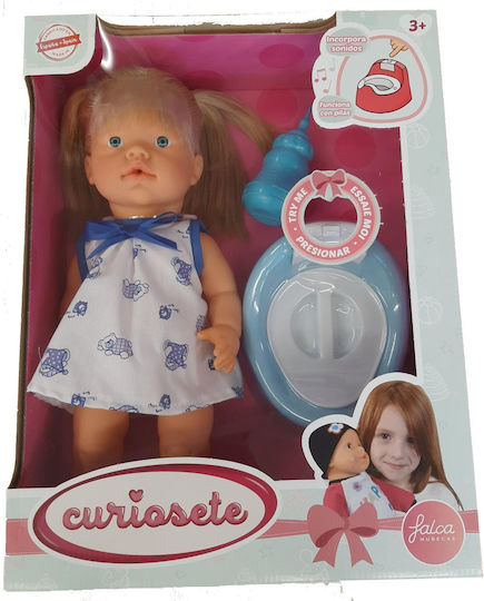 Just Toys Σετ με Μωρό Κούκλα Baby Curiosete για 3+ Ετών 40 εκ. (Διάφορα Σχέδια) 1τμχ