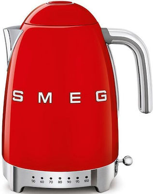 Smeg Kettle 1.7lt 2400W Red