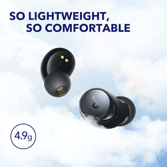 Soundcore by Anker Space A40 In-ear Bluetooth Handsfree Ακουστικά με Θήκη Φόρτισης Μαύρα