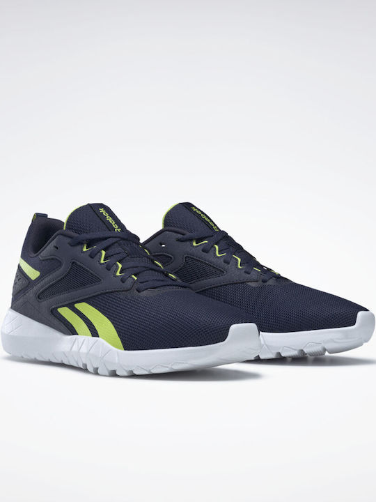 Flexagon Energy 4 Sport Shoes Training Vector Navy / Cloud White / Acid Yellow