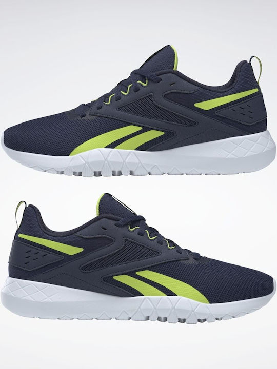 Flexagon Energy 4 Sport Shoes Training Vector Navy / Cloud White / Acid Yellow