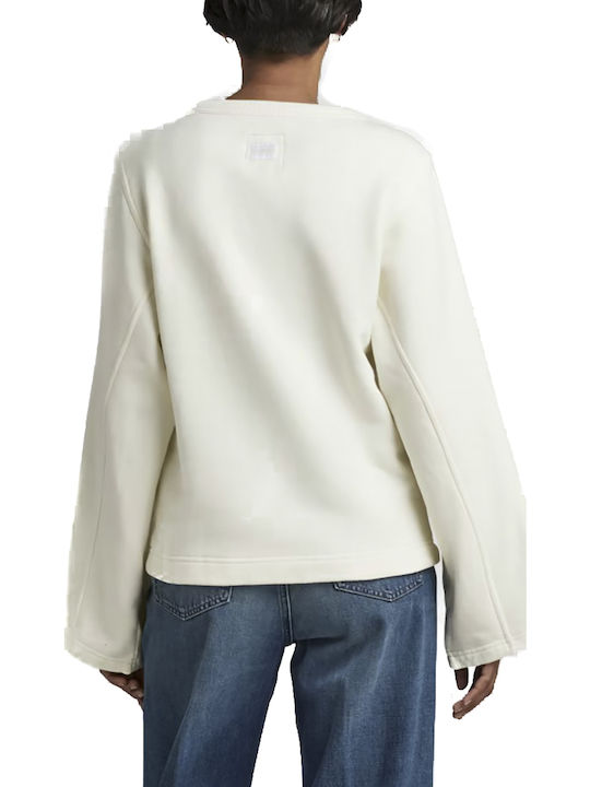 Baumwoll Langärmelig Weiß Damen Bluse