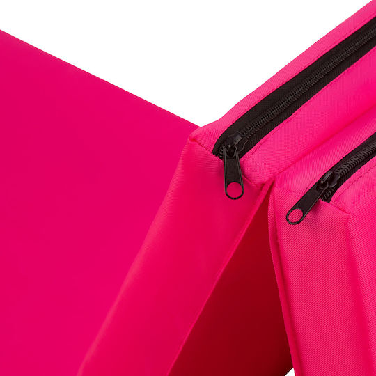 HMS MGS02 Exercise Mat Pink with Carry Strap (180x60x5cm)