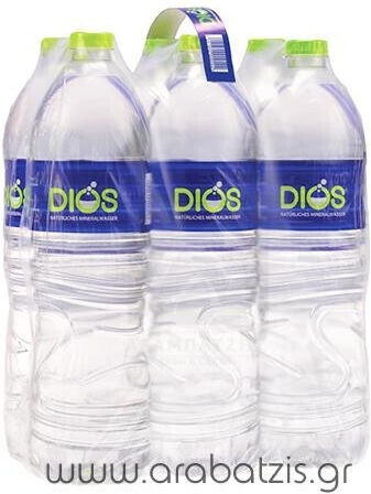 Διός Φυσικό Μεταλλικό Νερό 6x1.5lt