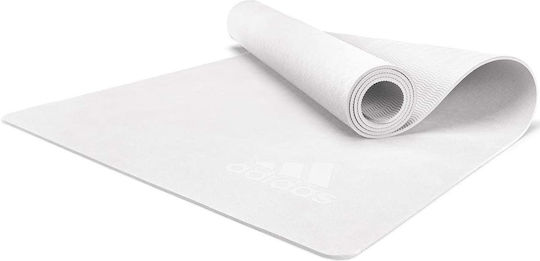 adidas Premium Foldable Exercise Mat Yoga White (176x61x0.5cm)