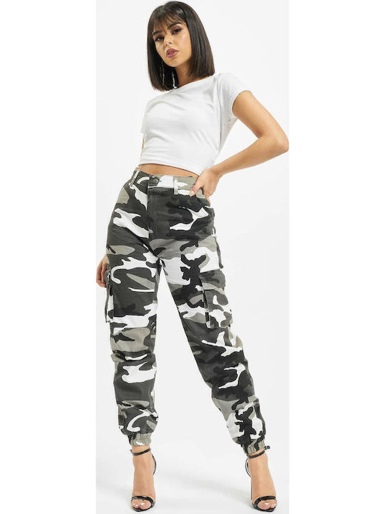 Women's Fabric Cargo Trousers