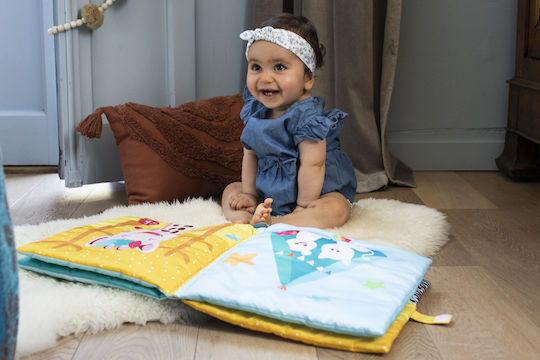 Sophie La Girafe Activity Book Sophie Activity Book "Touch & Play" made of Fabric with Sounds for 3++ Months
