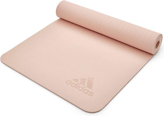 adidas Premium Στρώμα Γυμναστικής Yoga Pink Tint (176x61x0.5cm)