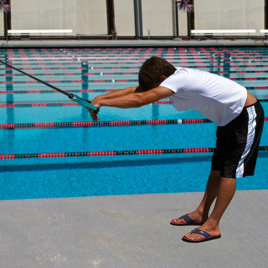 Finis Dryland Cord Λάστιχο Γυμναστικής Σωληνωτό Μέτριο με Λαβές Μαύρο 2.3m