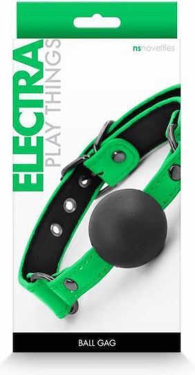 Ns Novelties Electra Ball Gag Gag Green