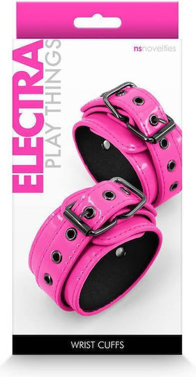 Ns Novelties Electra Wrist Cuffs Handcuffs Pink