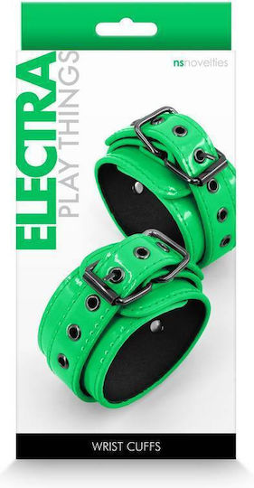 Ns Novelties Electra Wrist Cuffs Χειροπέδες Green
