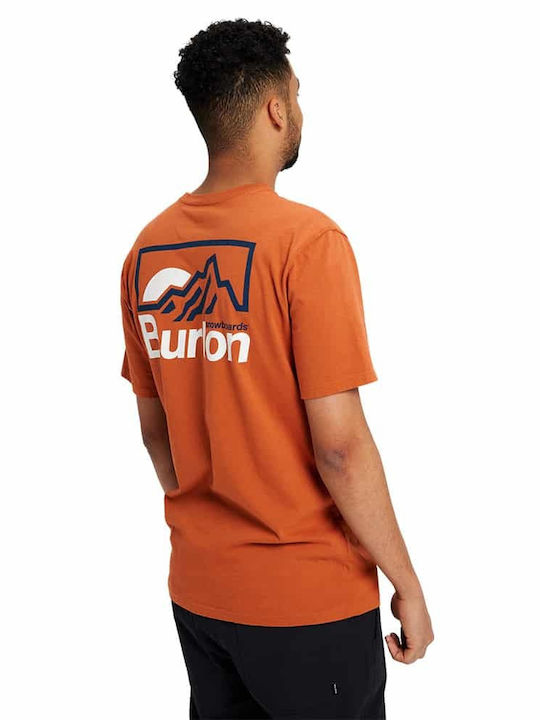 Burton Herren T-Shirt Kurzarm Orange