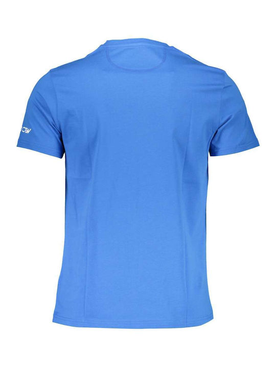 La Martina Herren T-Shirt Kurzarm Blau