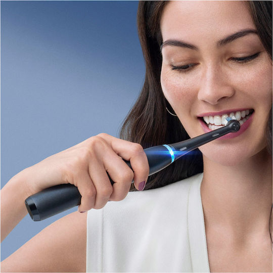 Oral-B iO Series 8 Electric Toothbrush with Timer, Pressure Sensor, and Travel Case Black