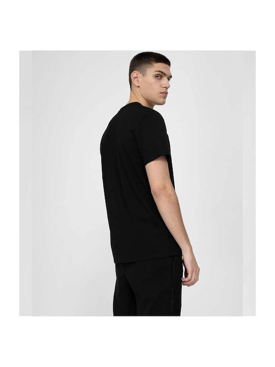 4F Men's Short Sleeve T-shirt Black