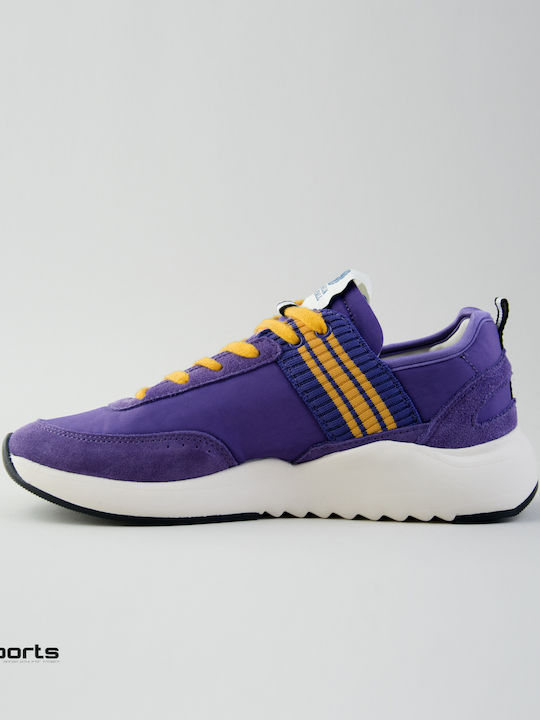 Alpha Vintage Herren Sneakers Lila