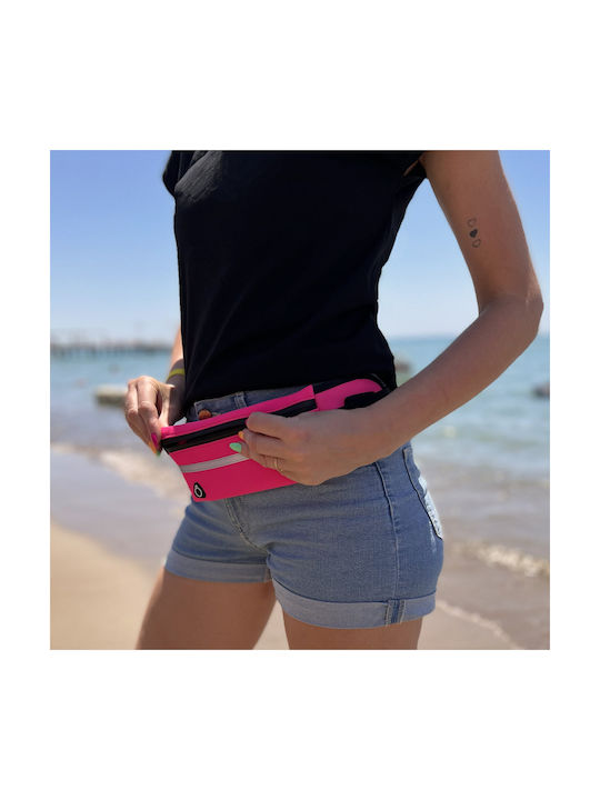 Wozinsky Expandable Belt Γυναικείο Τσαντάκι Μέσης για Τρέξιμο Μαύρο