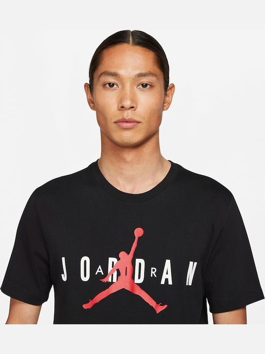 Wordmark Αθλητικό T-shirt Μαύρο