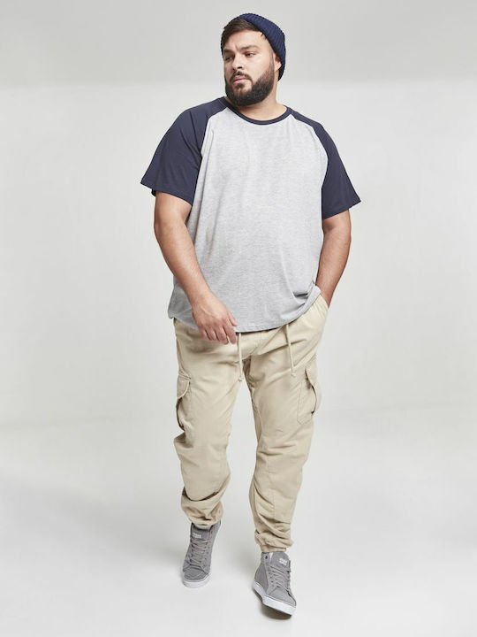 Contrast T-shirt Navy / Grey